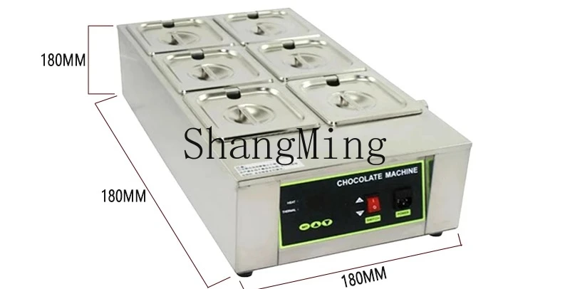 ZYY macchina per sciogliere il cioccolato commerciale macchina per sciogliere il cioccolato caldo a doppio cilindro