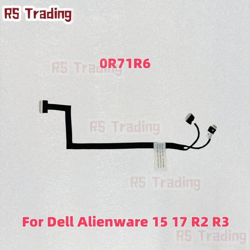 

For Dell Alienware 15 17 R2 R3 LED Lighting Cable DC020022E00 0R71R6 R71R6