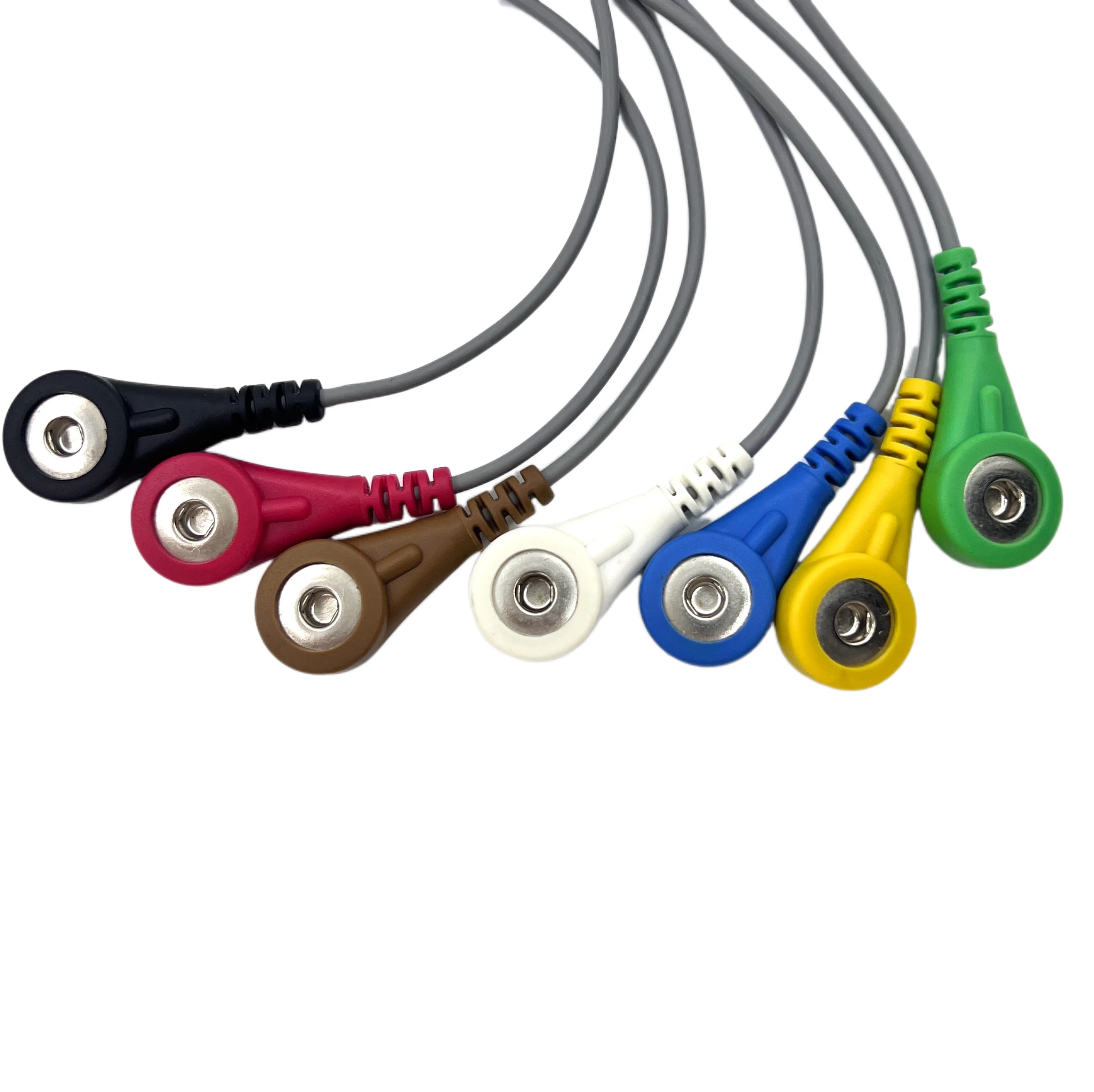 ZH0017 Group Snap-Type compatibele ECG-Leadwire-kabel 0.8-1.2m