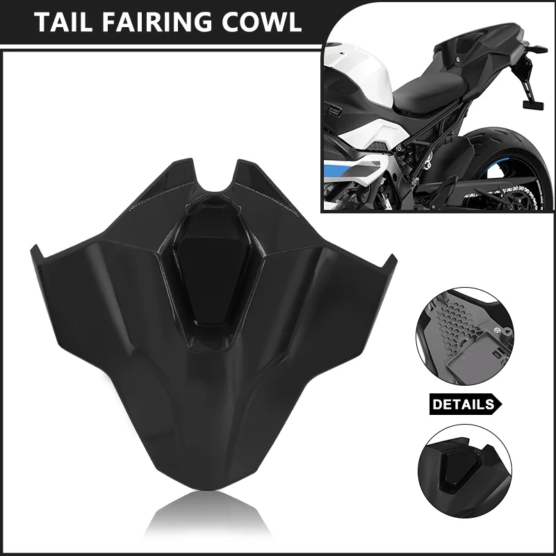 

High Quality Motorcycle ABS Rear Seat Back Cover For BMW S1000RR S 1000RR 2023-2024 Fairing Tail Pillion Seat Cover Cowl s1000rr