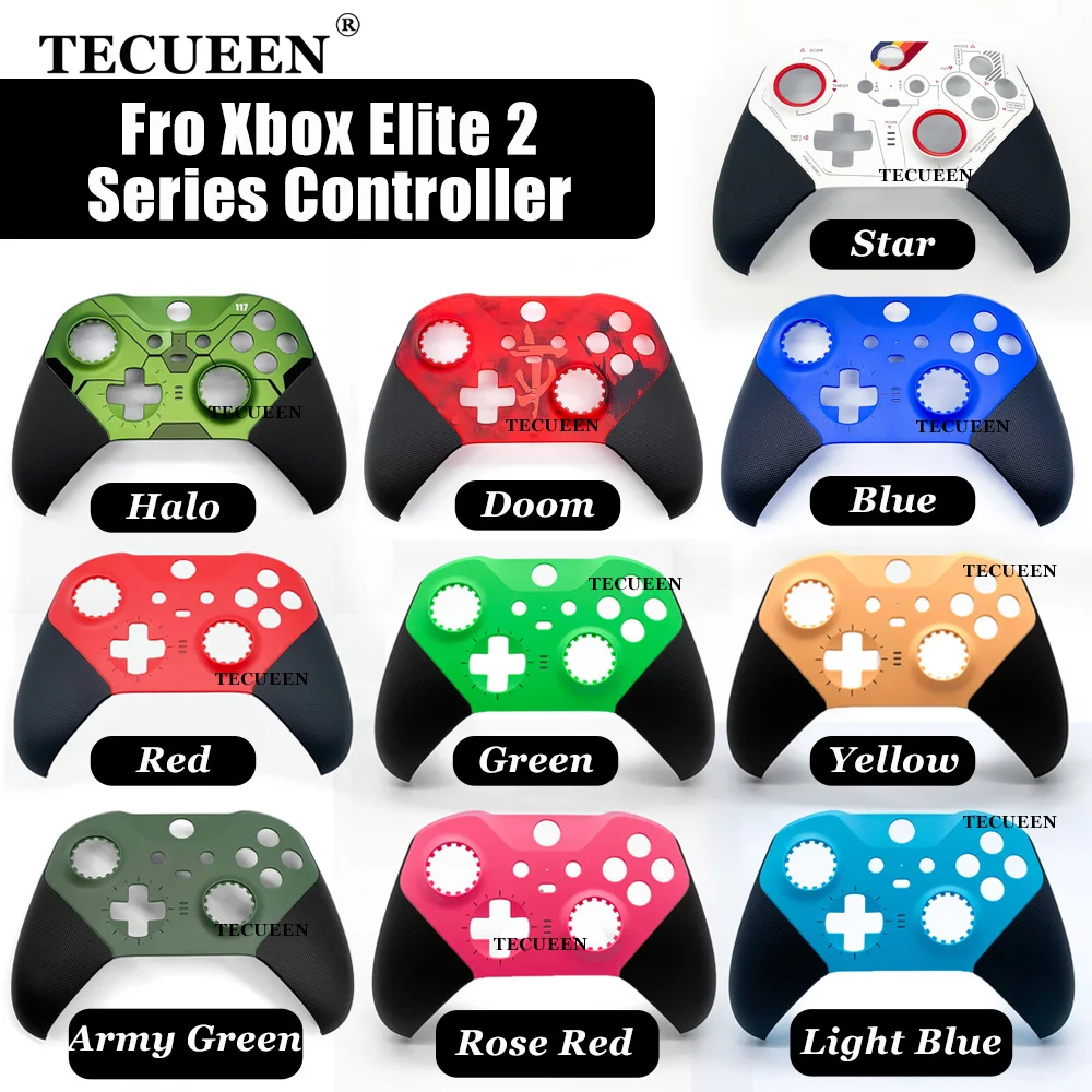 

Replacement Housing Shell for Xbox One Elite Series 2 Controller Faceplate DIY Color Front Shell Change