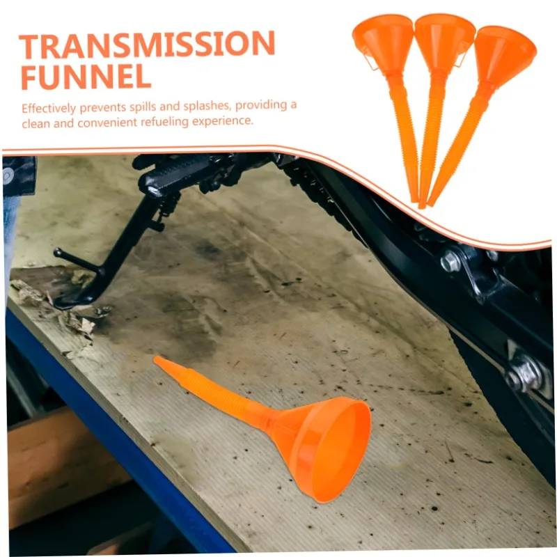 1 pz Imbuto universale per carburante per moto con tubo filtro Imbuto per olio motore per moto Moto 2025 Nuovo