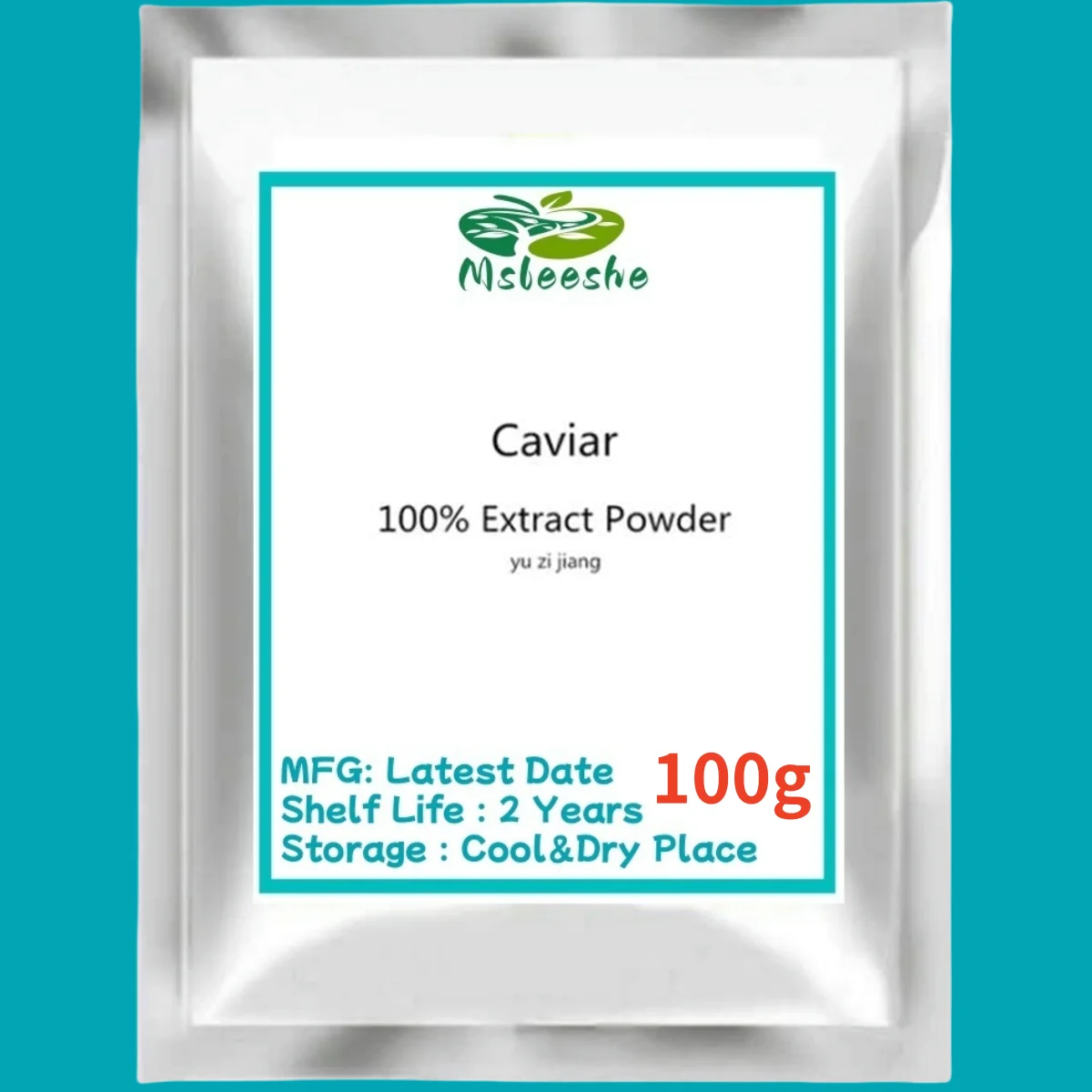 High Quality Caviar Extract Powder Anti-aging Anti Free Radical Firming Repair Diy Cosmetics Skin Care Products Materials