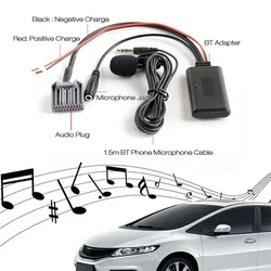 Samochodowy adapter kabla pomocniczego Bluetooth 5.0 AUX Audio do Hondy Civic 2006-2013 / CRV 2008-2013 / Accord 2008 po 8 generacji