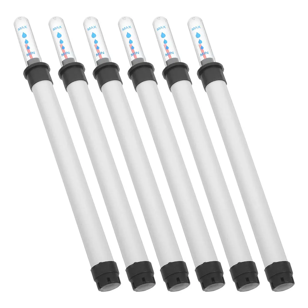 

6pcs Pot Level Indicator: Soil Moisture Monitor Buoy Display Prevents Overwatering Shortage Reminder For Indoor
