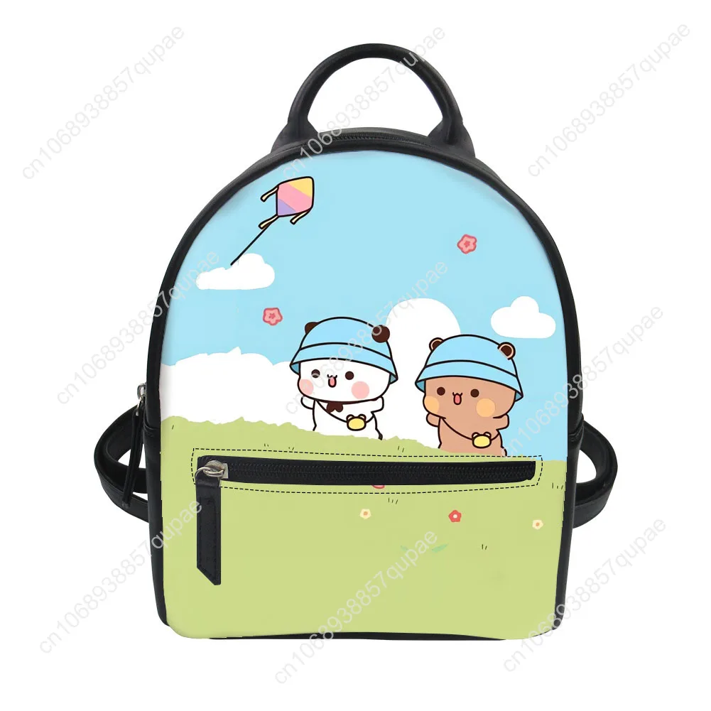 Cartoon Animation B-Bubu Dudu Custom Backpack Purse Women Carter Schoolbags Double Shoulder Bag Mini Daypack Leather Travel Bag