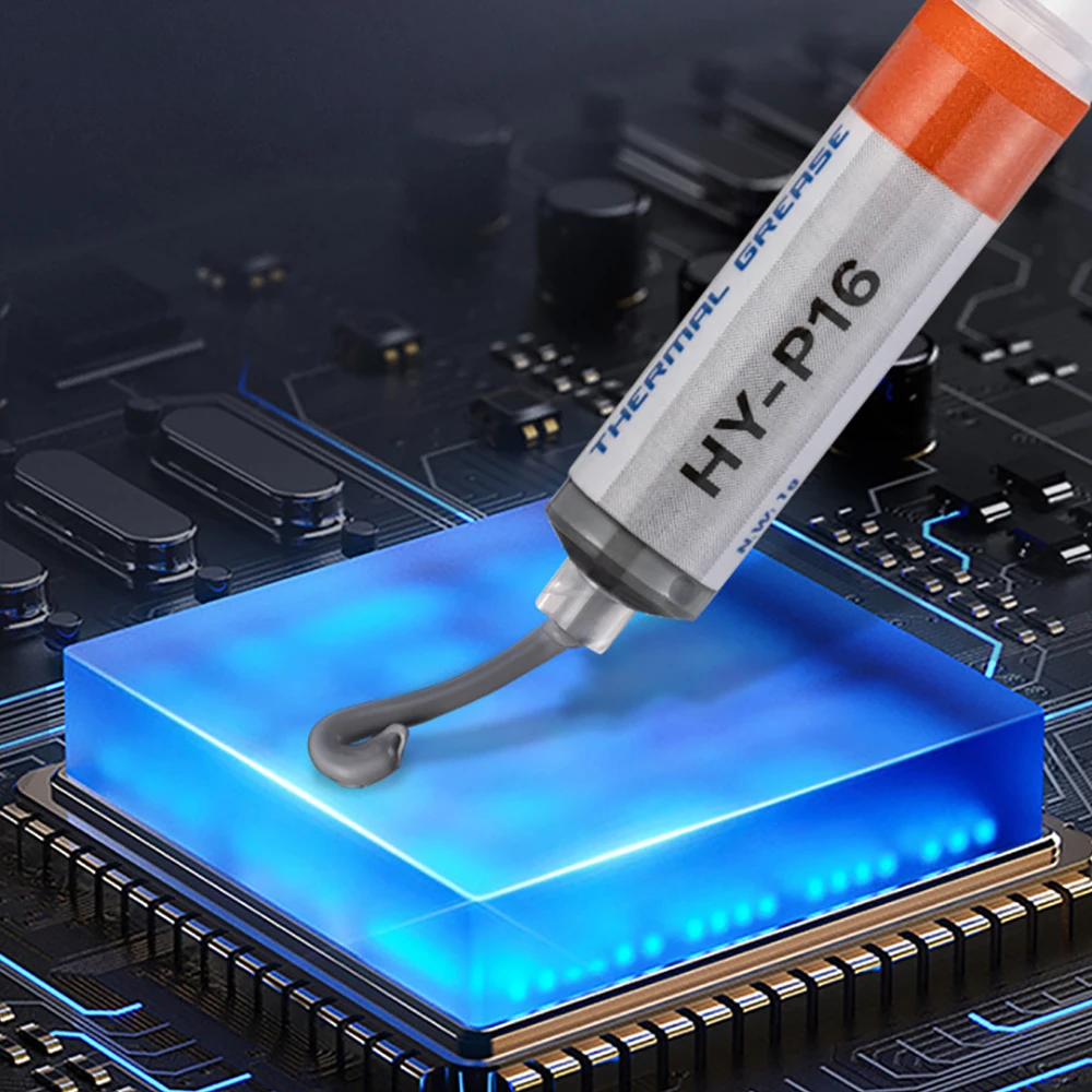 HY P16 pasta termiczna Chipset Chipset masa silikonowa mieszanina do radiatora tynku 16 W/m-k 1g