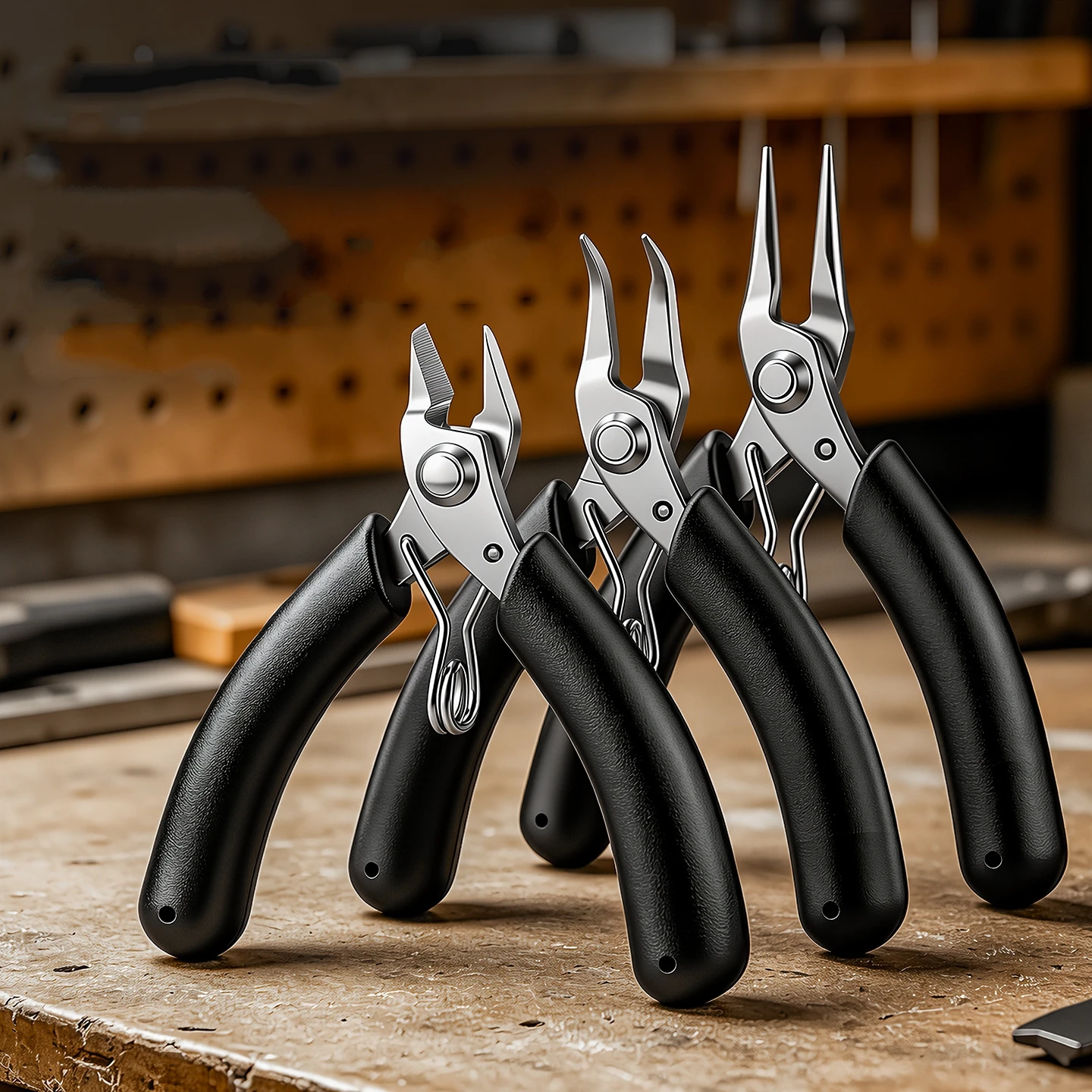 Stainless Steel Pliers Jewelry Making Pliers Tools Wire Cutter for Jewelry Repair Wire Wrapping, Crafts, Jewelry Making Supplies