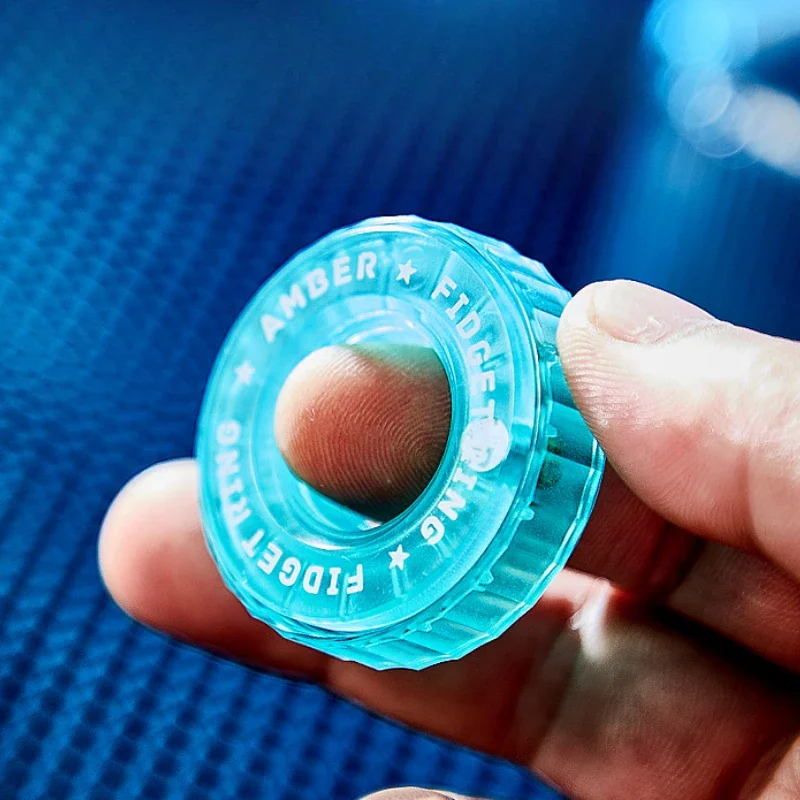 

Paragraph Ring Mini Fidget Ratchet wheel Antistresse EDC Magnetic Push Card Haptic Coin Pushing Plate Stress Relief Sensory Toy