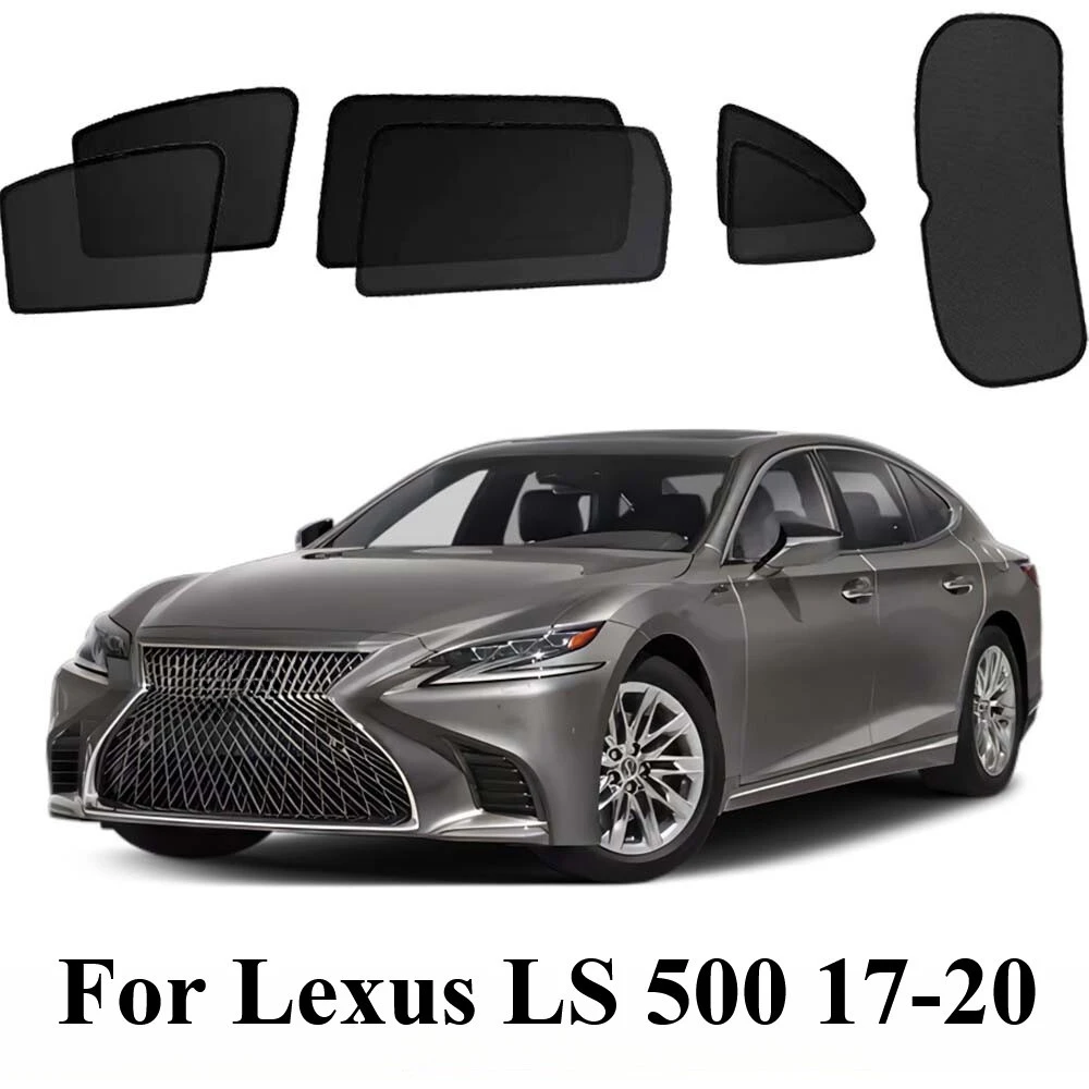 Magnetic Sun Shades For Lexus LS 500 17-20Front Rear Port Back Windows Sun Blind