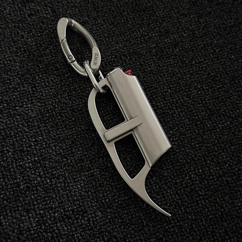 

Винтажный панк-чехол для зажигалки в стиле Heavy Industry, матовый, с эффектом состаривания, премиум-текстура, стильный аксессуар для уличной моды, креативный дизайн