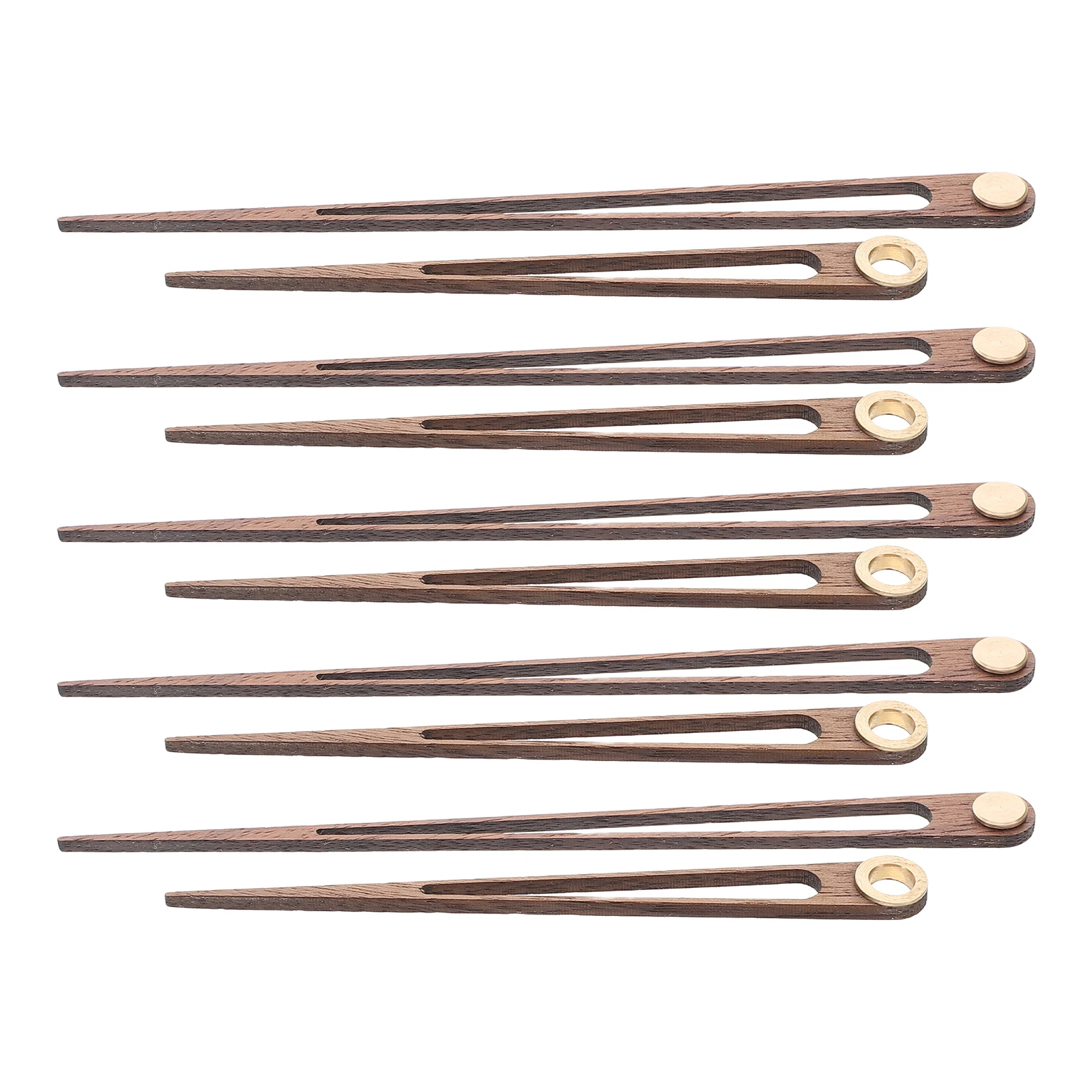 

5 Sets Long Shaft Wooden Hands Replacement Kit Wall Movement Parts Wood Diy Clock Repair Home Decor Clock Making Kit For 12 Inch