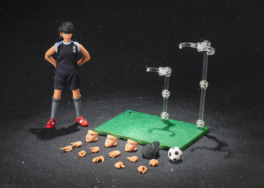 มาใหม่ล่าสุด Gt Dasin รุ่น Captain Tsubasa Ozora Tsubasa Kojiro Hyuga อะนิเมะ PVC ตุ๊กตาขยับแขนขาได้ของเล่น