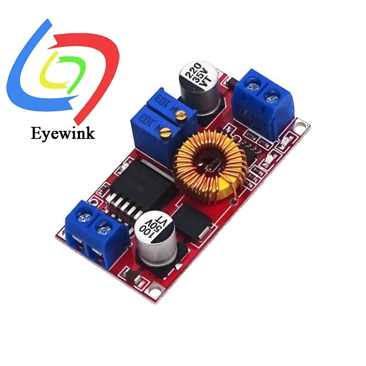 Constant Current Constant Voltage High Current 5A Lithium-ion Battery Charging LED Driver XL4015 Step-down Power Module