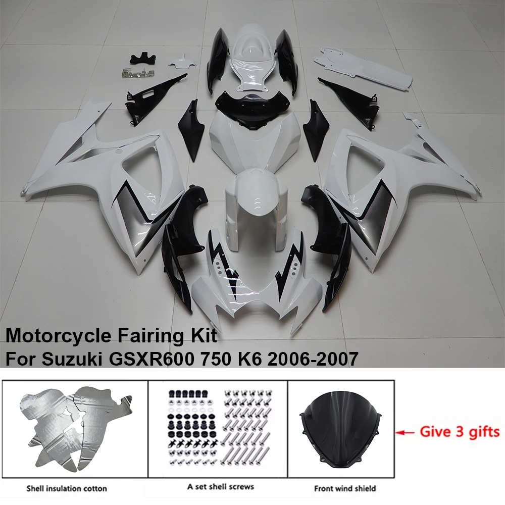 For SUZUKI GSXR 600 750 2006-2007 Fairing R/Z S60711 Motorcycle Set Body Kit decoration Plastic Guard Plate Accessories Shell