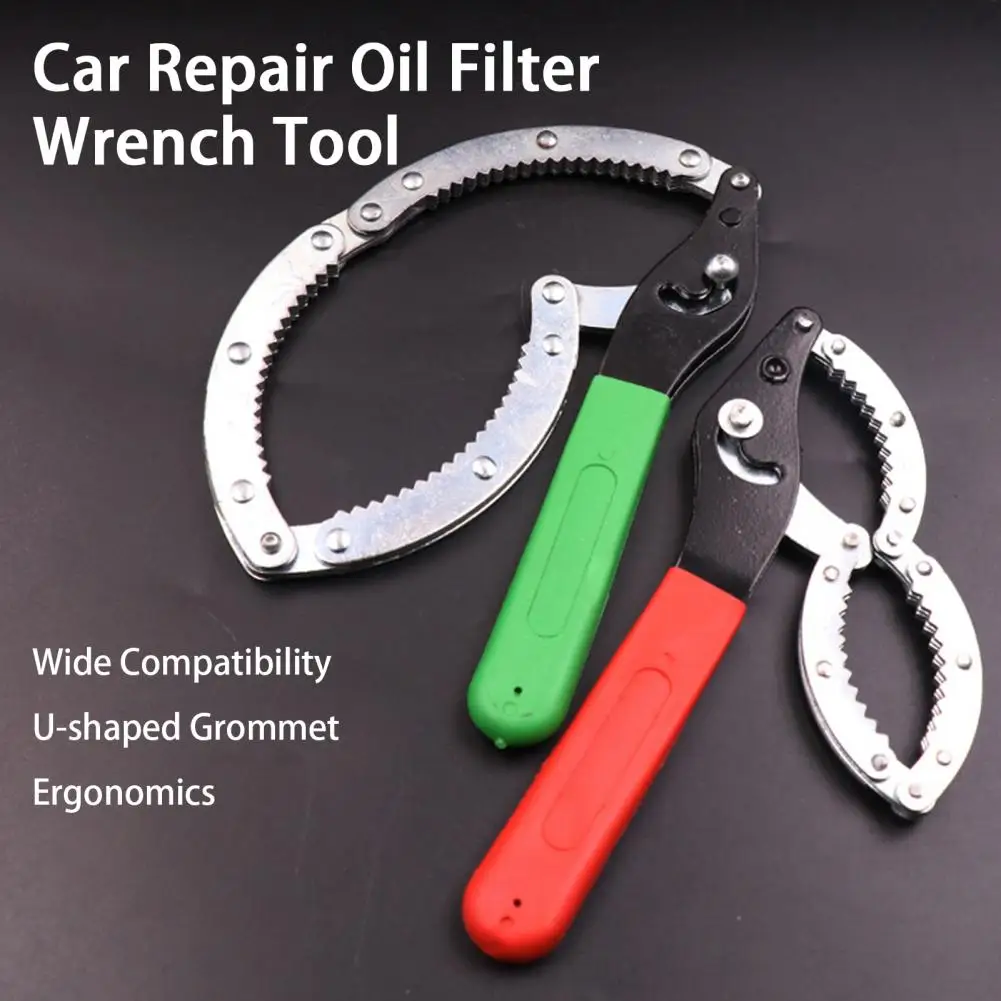 Oil Filter Ring Opener Disassembly Tool Steel Oil Filter Puller Ring Spanner Tool Car Maintenance Tools