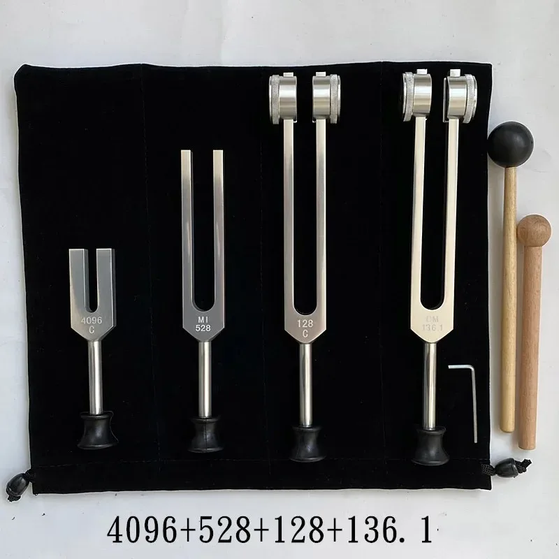 Chakras Therapy Tuning Fork Sets Sound Healing Professional Percussion Instruments Weighted Schumann Resonance Tuning Forks Set