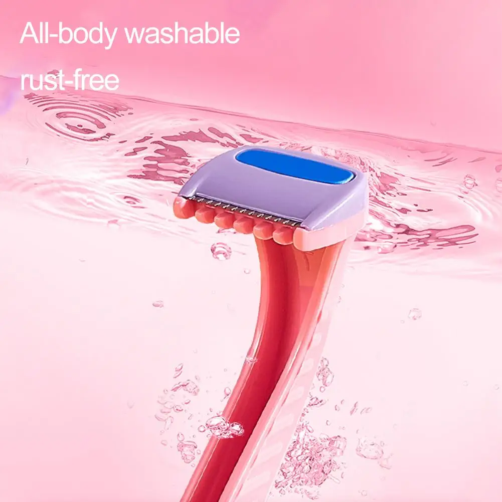 3/6PCS Women's Safety Shaving Knife Razor Blade Safety Hair Removal For Facial Leg Armpit Hair Bikini Manual Hair Removal Razor