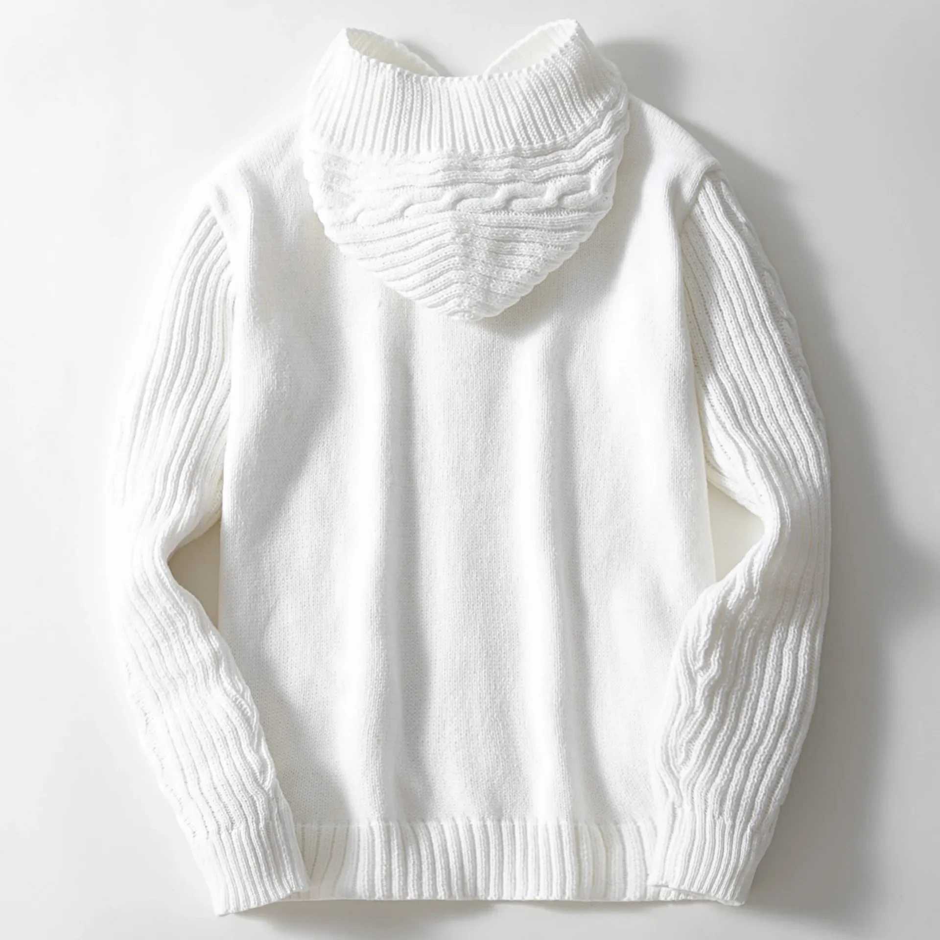 

Мужские кардиганы, свитера, пальто с длинными рукавами, однотонные пальто, повседневная свободная верхняя одежда, с открытой строчкой и капюшоном, новая осень-зима