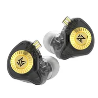 KZ EDX Ultra Dynamic Driver Earphones, High Resolution Replaceable Cable Headphones for PC/Mobile