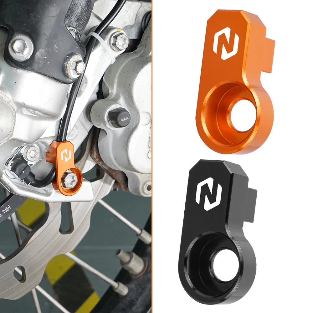 

Motorcycle Front ABS Sensor Guard Protector Cover for KTM 690/R Enduro 2008 2009 2010 2012 2013 2014 2015 2016 2017 2018