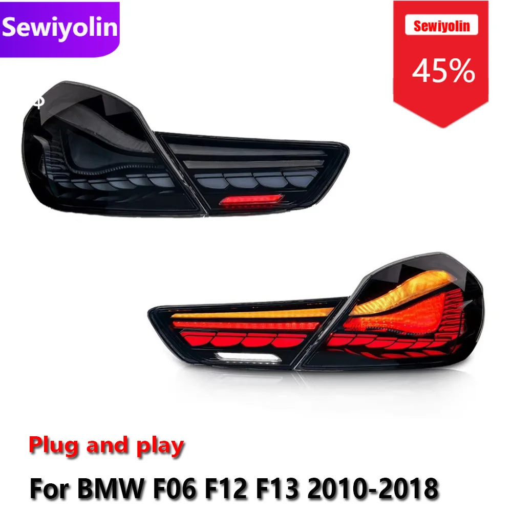 

Car DRL LED Tail Light Assemblies For BMW F06 F12 F13 2010-2018 Auto Fog DRL Brake Turn Signal Lamp Plug and Play