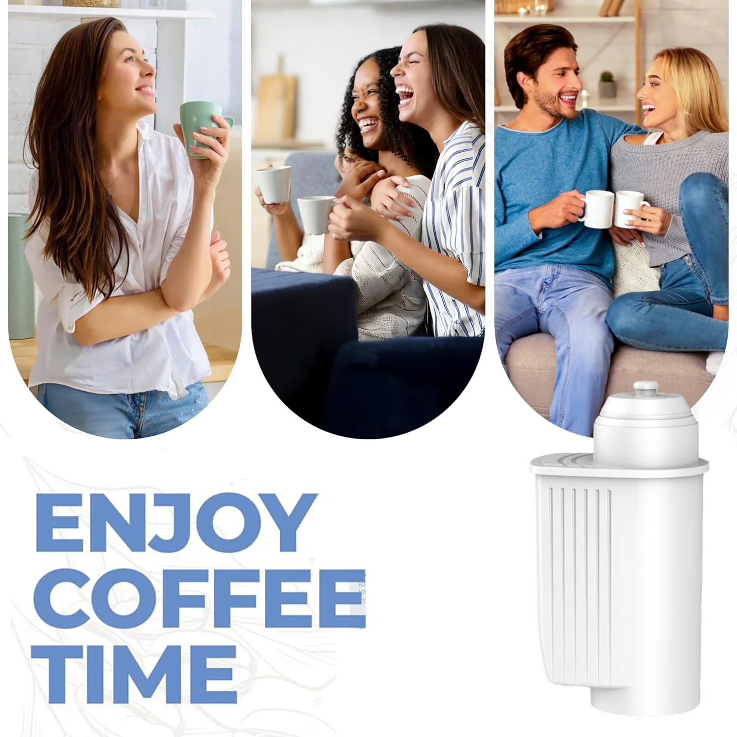 Filtre à café pour Machine à expresso Siemens série EQ TCZ7003 NC-ZA1, filtre à eau