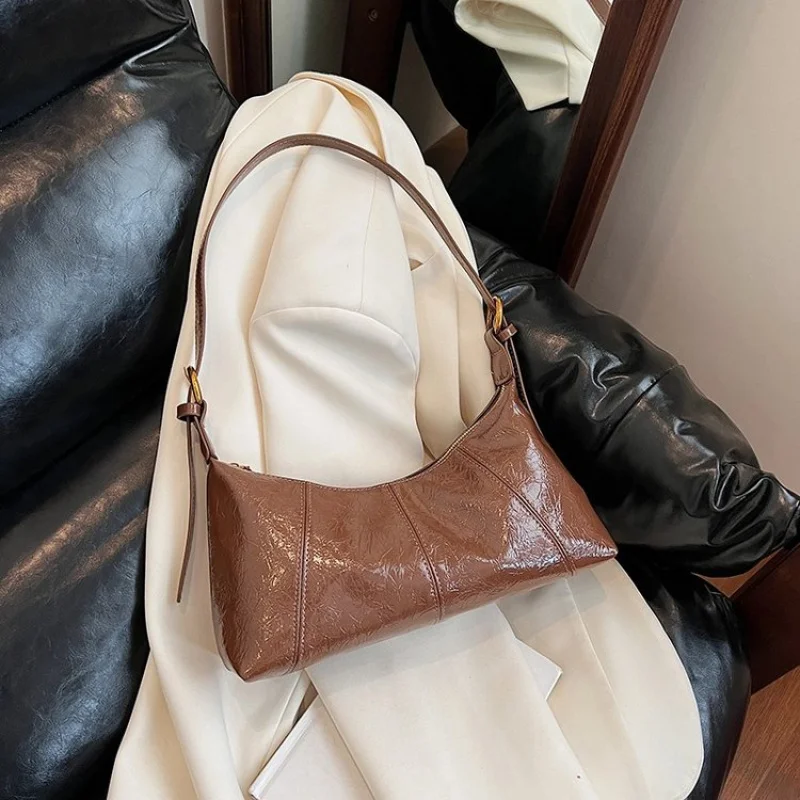 

Elegant Women's Messenger Bag Leather Crossbody Shoulder Handbags Luxury Brand Ladies Fashion Designer