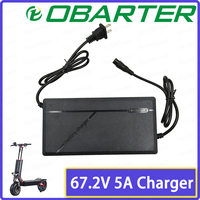 Original Obarter 67.2V 5A Charger 3-Pin For Obarter X5 60V Electric Scooter Charger For Obarter X5 67.2V 5A Charger Parts