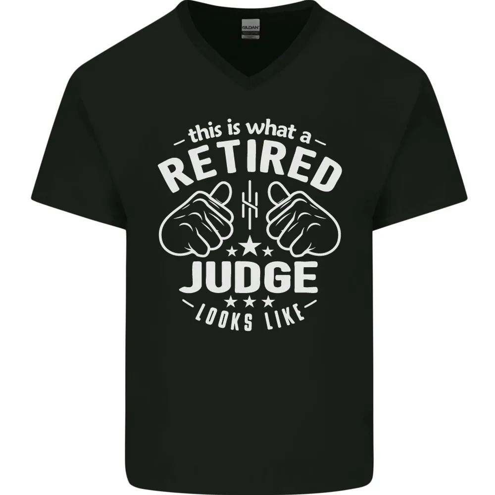 

This Is What a Retired Judge Looks Like Mens Women Summer Tees Cotton T-Shirt Anime Graphic