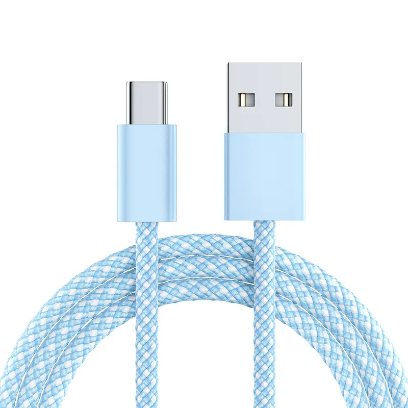 Macaron-Colored Type-C Cable for iPhone 15/16 and Samsung Fast Charging Available in Multiple Colors Cable Lengths: 1m/2m/3m