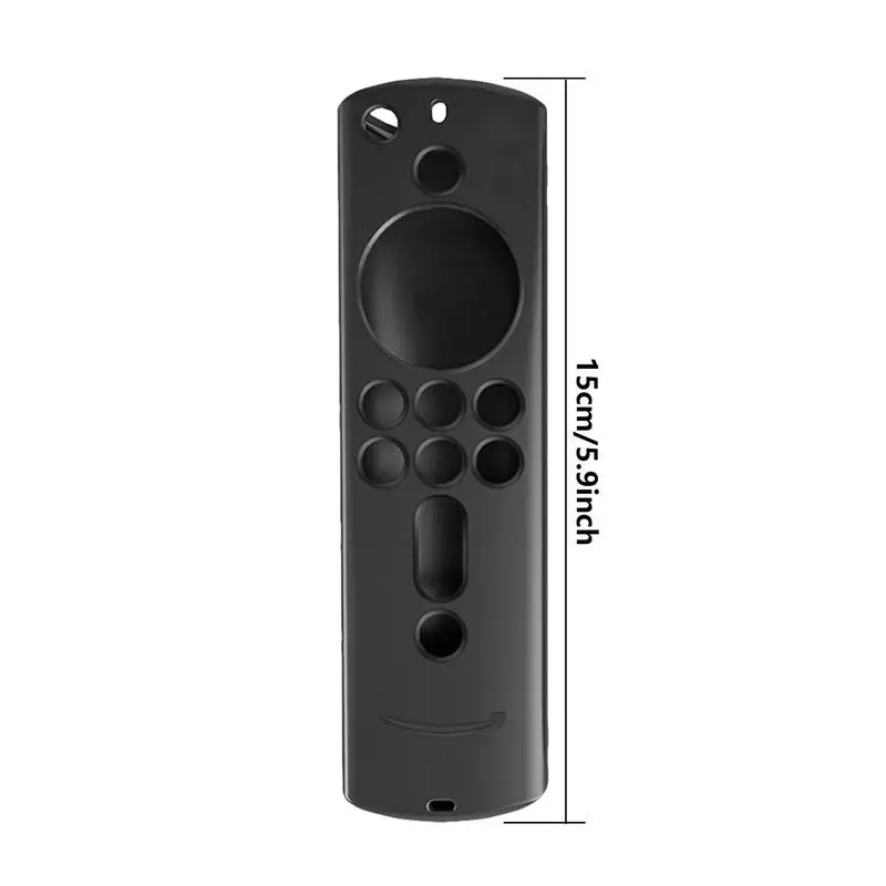 Silicone Case for Fire TV Stick 4K FireTV 3rd Generation Fires TV Cube 5.9 Inch Remote Control Anti-slip Protective Cover