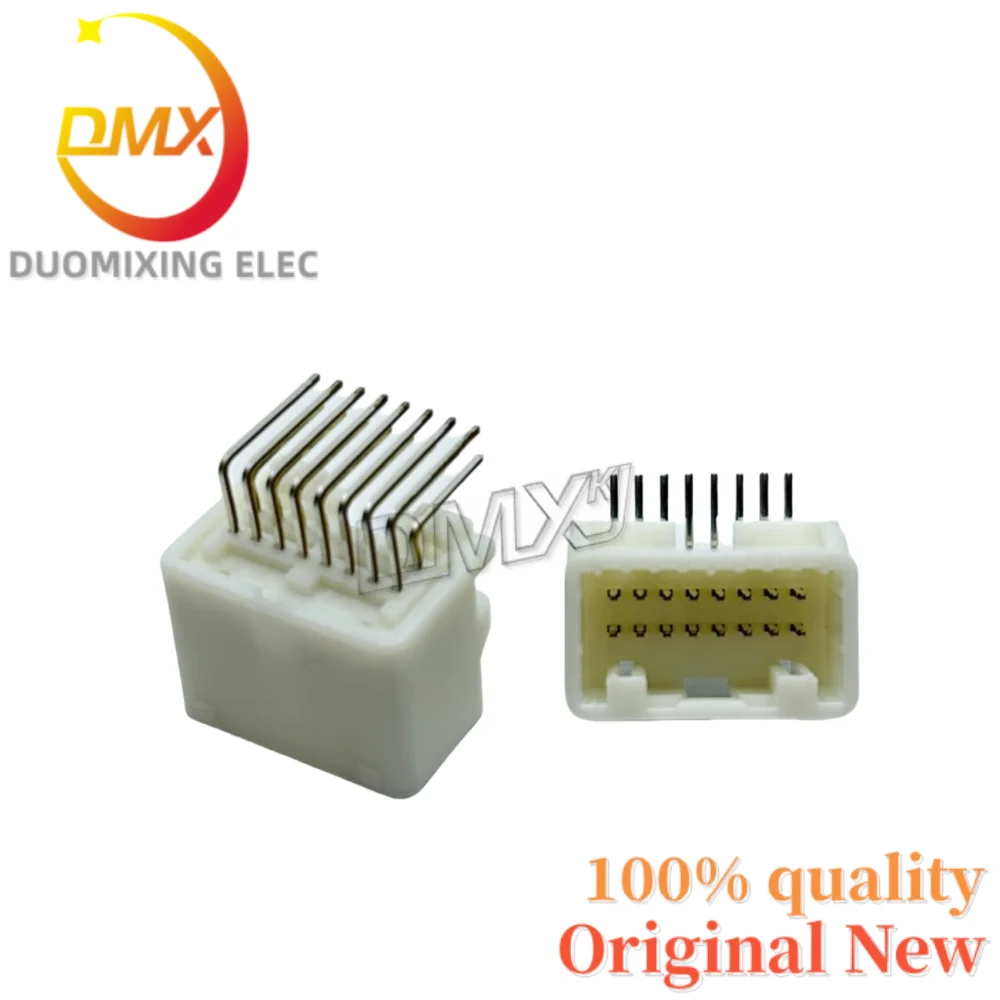 10 SZTUK/PARTIA 100% Nowy Oryginał 1318382 -2 PBT-GF15 Złącze samochodowe 16PIN Rozstaw 2,2 MM Wygięte gniazdo pinowe PCB