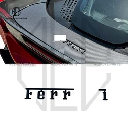 Per Ferrari logo di alta qualità e logo del portellone distintivo adesivo per auto distintivo per accessori in stile nero 488 458 California 812 F8 F12