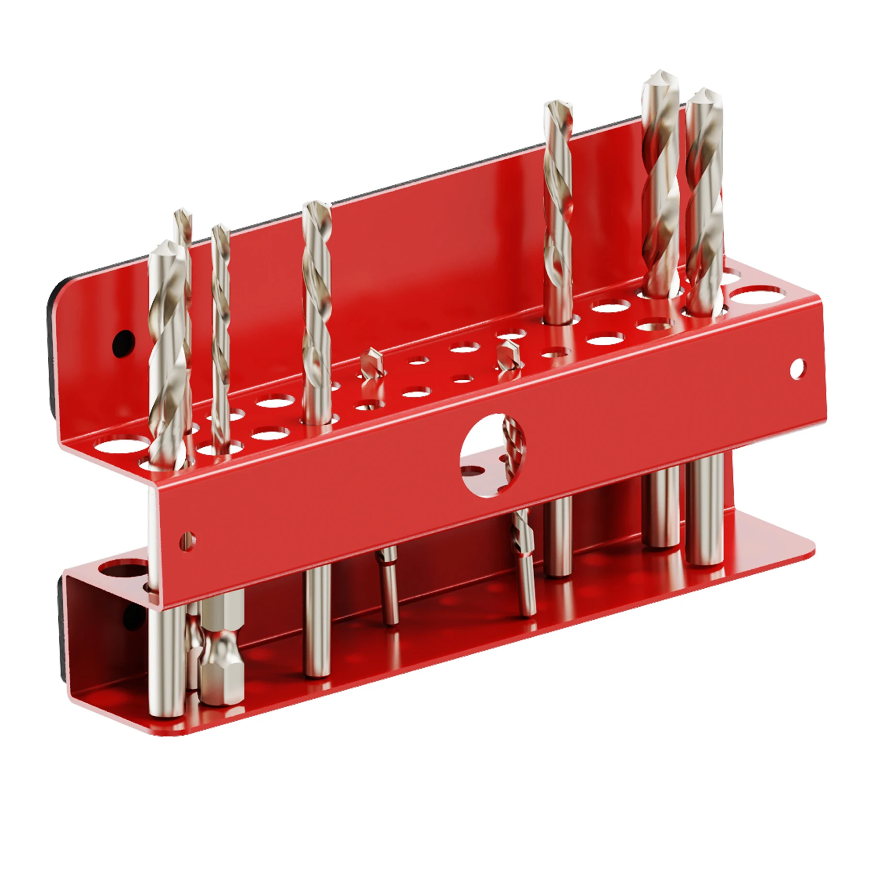 

Магнитный держатель сверл с быстрым доступом, магнитный держатель инструмента для длинных сверл с крестообразным шлицем, ударные биты, 26 отверстий