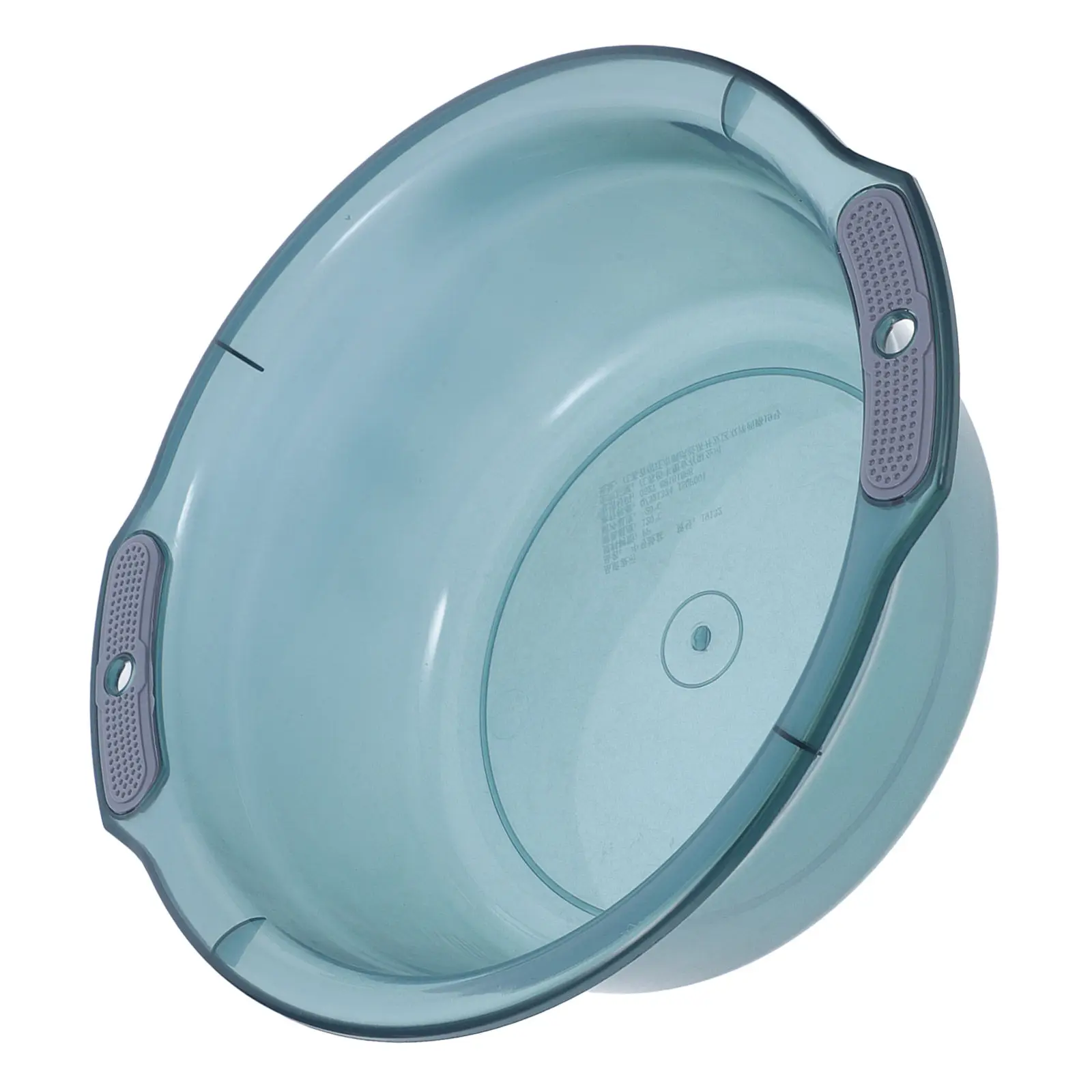 Thickened Round Plastic Wash Basin – Blue, 29.5 X 10 Cm (11.6" X 3.9"), Lightweight 170g, For Home, Dorm, Student, Laundry, Face Washing
