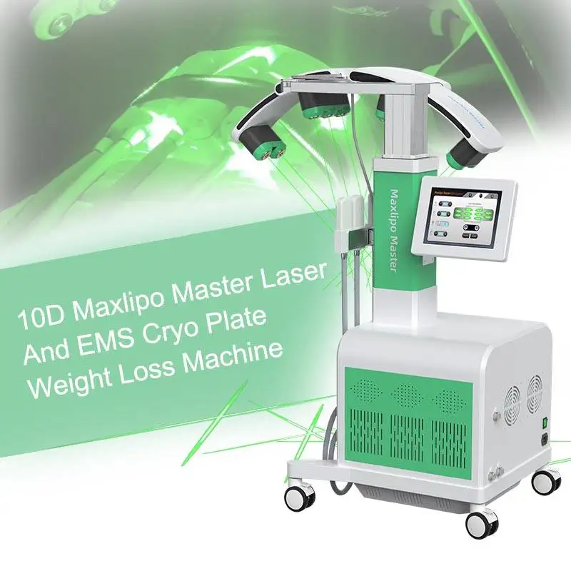 Professional 10D Laser 532nm 635nm Cellulite Reduction Diode Laser Therapy Fat Burning Laser Slimming Machine Weight Loss