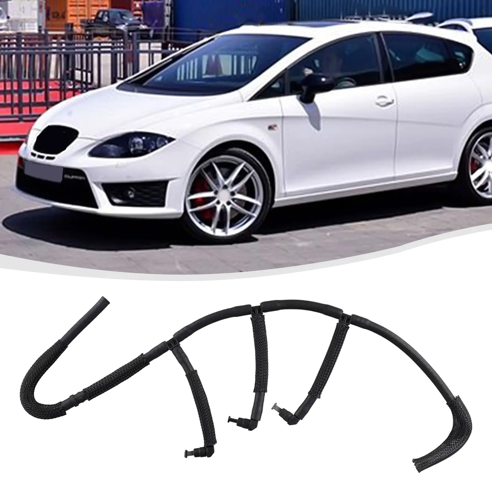 

For Fabia 2011-2015 Fuel Injector Hose Car Fuel Overflow Hose OEM Part Number 03L130235AF Factory Specifications