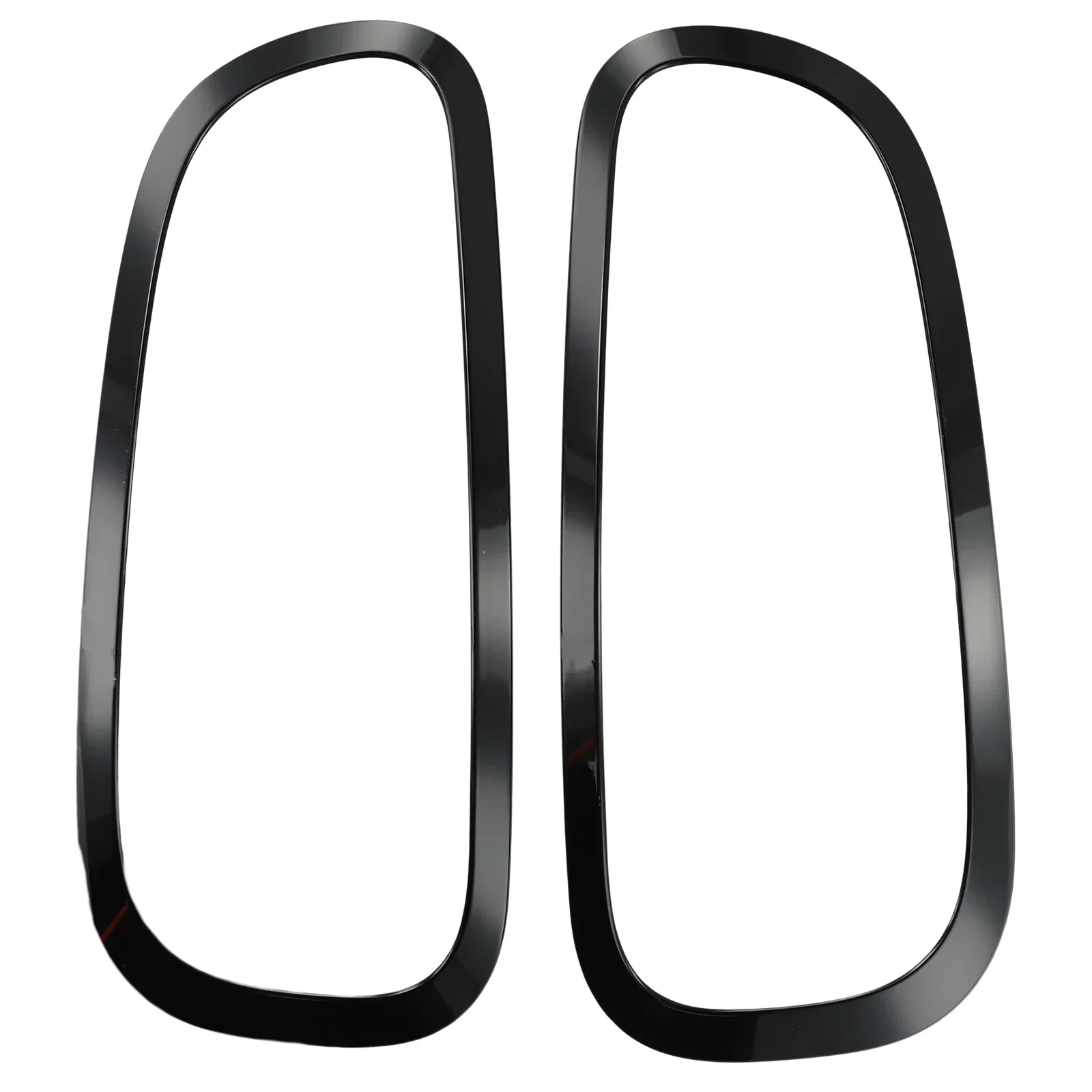 Parts Tail Light Frame Cover ABS Black Stickers 2pcs/set Accessories Fittings For Mini Clubman F54 2022 Replacement High Quality