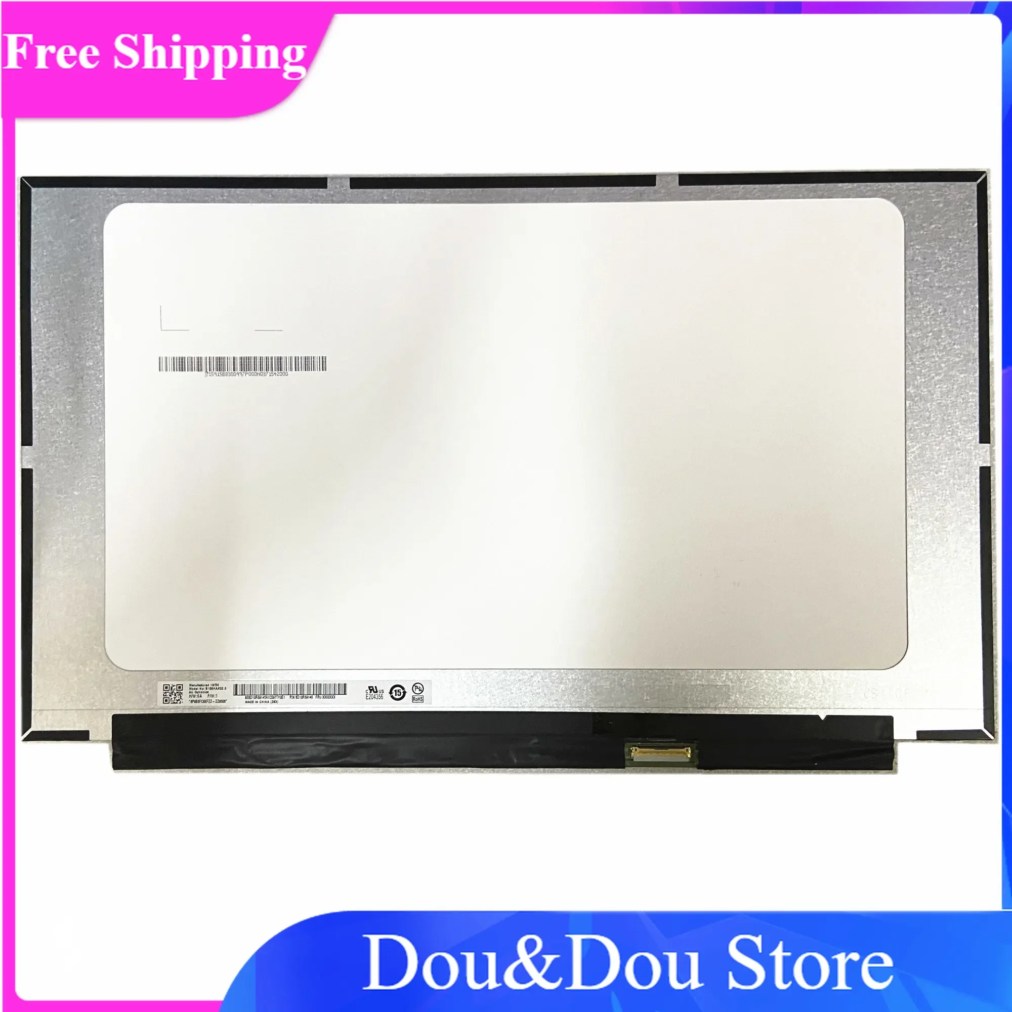 

B156HAK02.0 FRU 00UR889 15.6" 1920X1080 For Lenovo FHD Display Touch LCD Screen