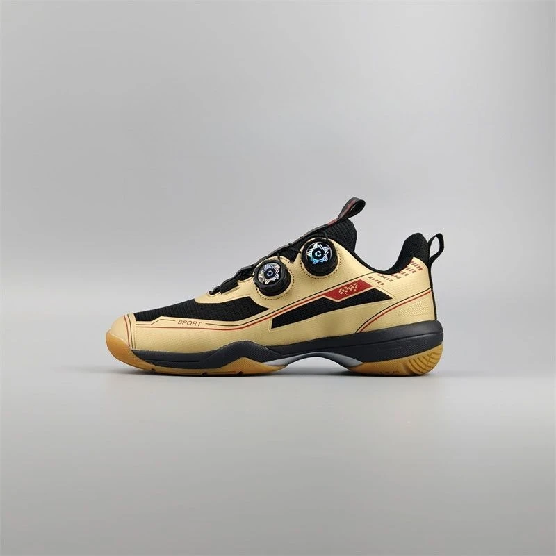 

New Luxury Men and women Badminton Sport Shoes Elastic Band Table Tennis Shoe For Unisex Wearable Indoor Court Shoes