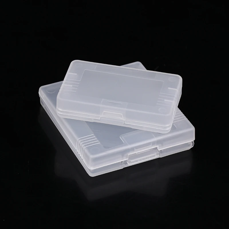 New 5Pcs Transparent Game  Case For Gameboy Advance GBA GBC Plastic Dustproof Box Cover For Gameboy Color Pocket