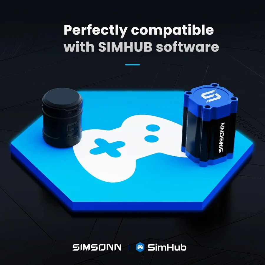 SIMSONN سباق محاكاة الدواسات وحدة محرك الاهتزاز VAM و VAM Pro اللمس الدواسات مفاعل VAM PRO 2 قطعة