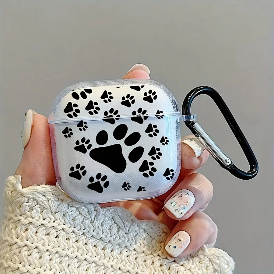 

This Cat Paw Design Earphone Protective Cover for AirPods Pro2/Pro3/Pro Anti Drop Earphone Cover for AirPods 4/3/1/2 Anti Shock