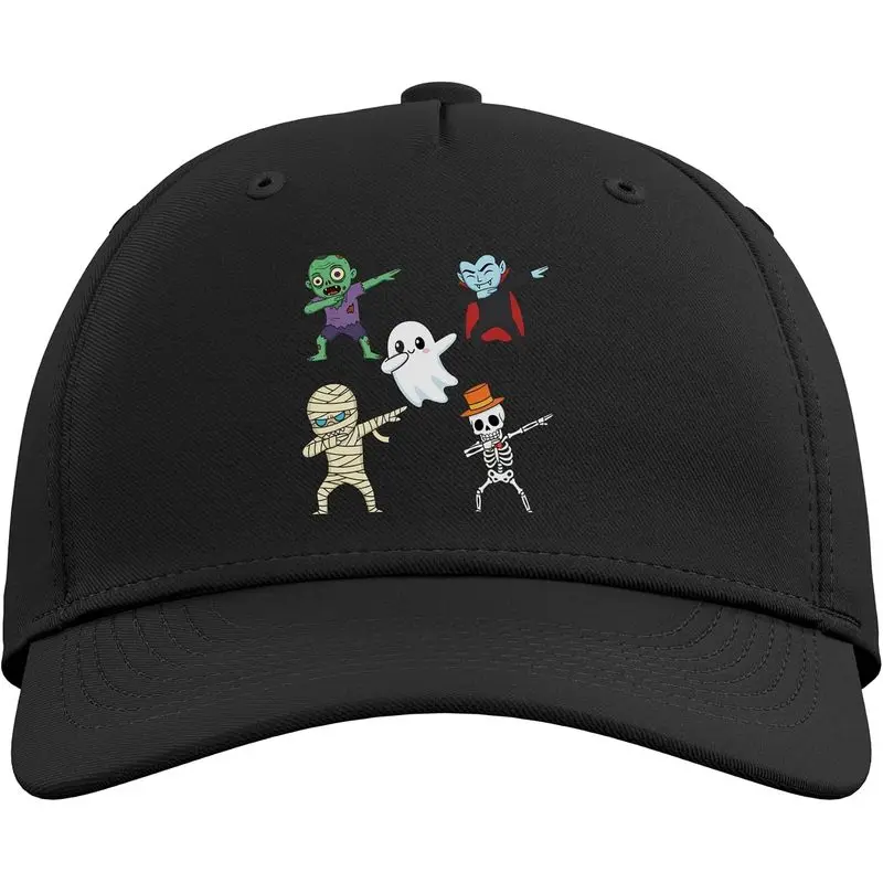 Funny Halloween Zombie Vampire Ghost Skeleton Mummy Dab Adjustable Baseball Hat