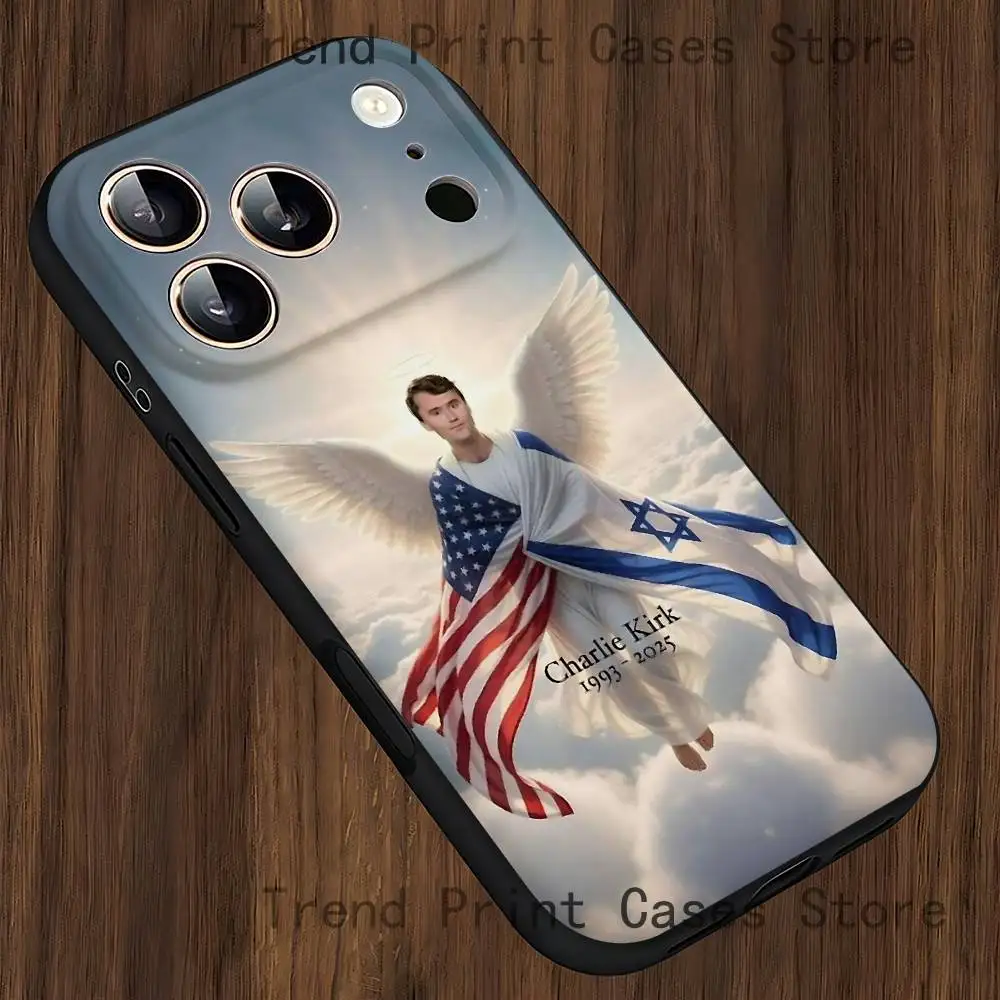 C-Charlie K-Kirk Cross Phone Case For iPhone  15,16,17,13,14,11,12,Pro,Max,Plus,E,Air,Mini Protect Shell - AliExpress  202192403
