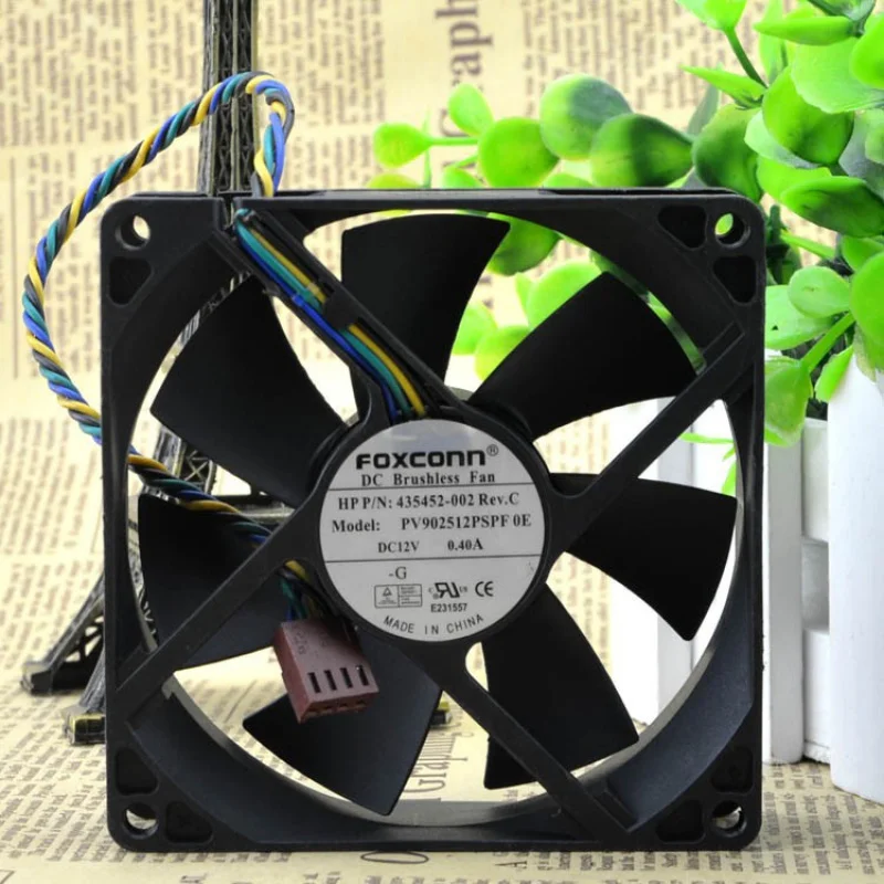 

PV902512PSPF 0E 12V 0.40A 9CM 9025 4-Wire Fan