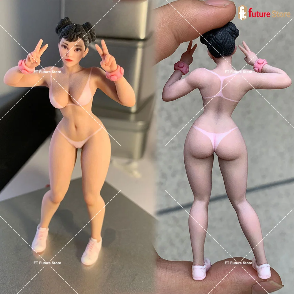 

Диорама из смолы 1/18 1/16 1/12 Голова Маруко Аниме Красота Девушка Нижнее белье Модель Миниатюрная фигурка Кукла Сцена Опора Декор для дисплея