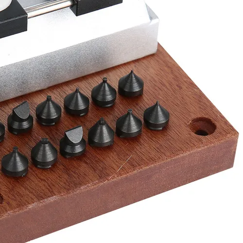 Imagen 2 del producto Abridor de cajas de reloj 5700 #, abridor de cajas de reloj de banco con Base de Metal, herramienta de reparación de relojero para Rolex/Tudor, removedor de cajas de reloj