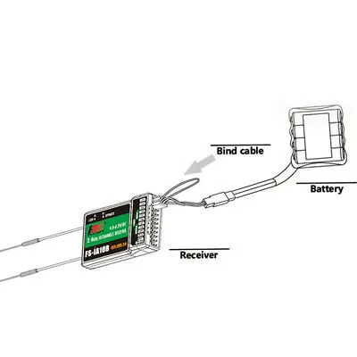 

FS i6S 10CH 2.4G Radio System iA10B Receiver RC Model Airplane Remote Control TH04433-SMT9
